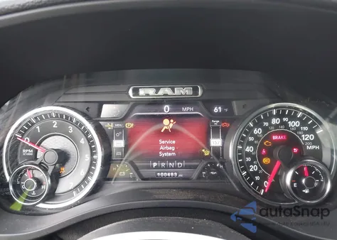 2021 Ram 1500 Laramie 4X4 5'7 Box из США, поврежденный, VIN 1C6SRFJT0MN731294